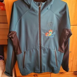 Rossignol Men's Green & Black Softshell Jacket Size Large